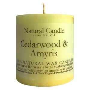 Heaven Scent Essential Oil Candle - Cedarwood & Amyris