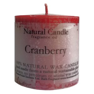 Heaven Scent Fragranced Candle - Cranberry