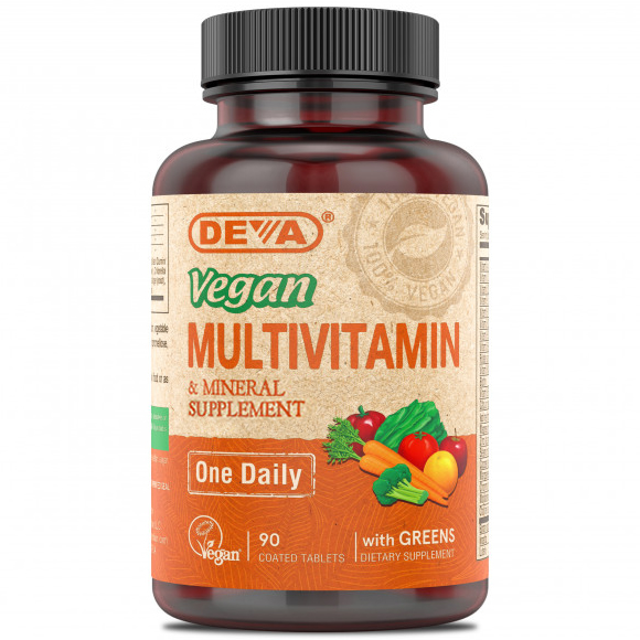 Deva Vegan One-a-Day Multivitamin & Mineral