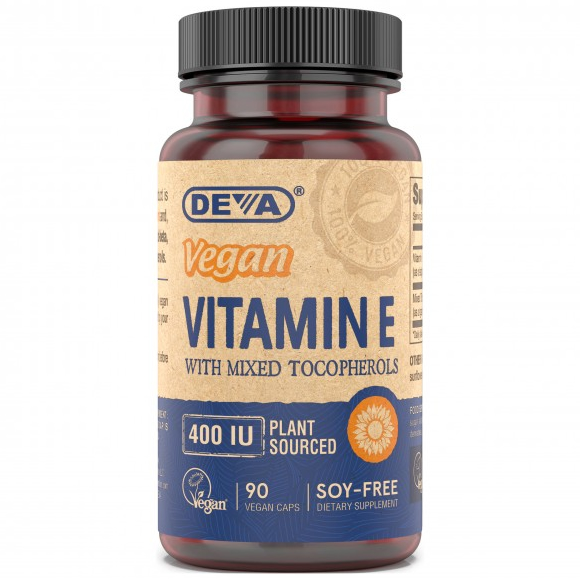 Deva Vegan Vitamin E with Mixed Tocopherols