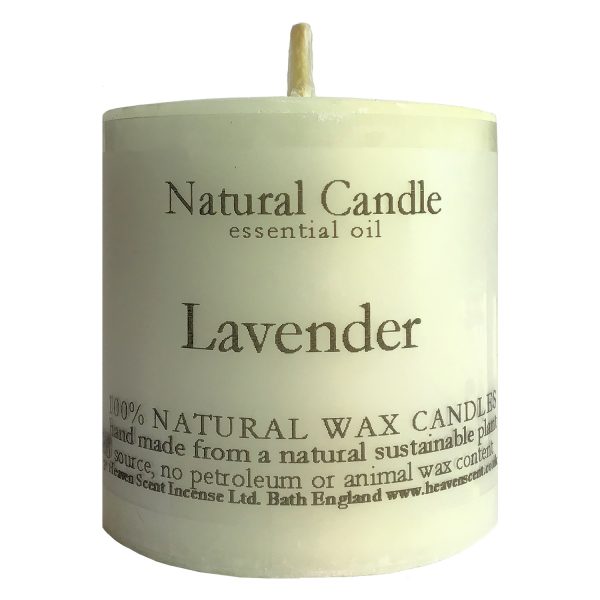 Heaven Scent Essential Oil Candle - Lavender