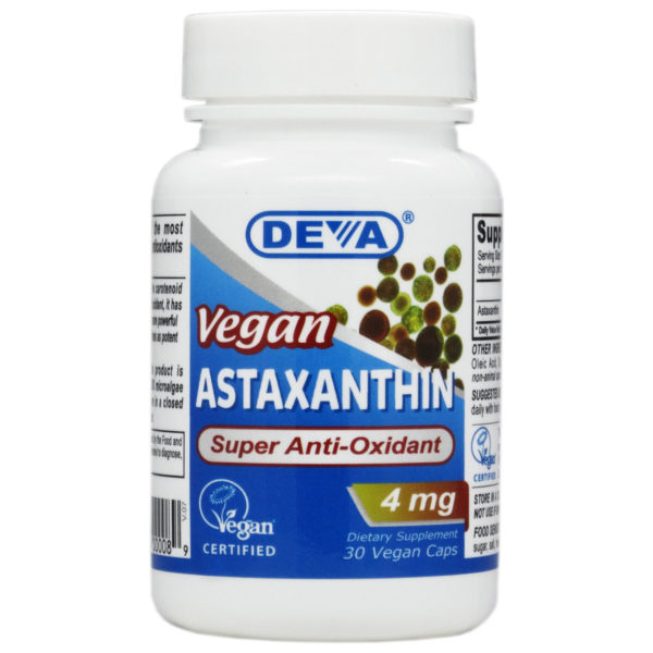 Deva Vegan Astaxanthin - 4mg