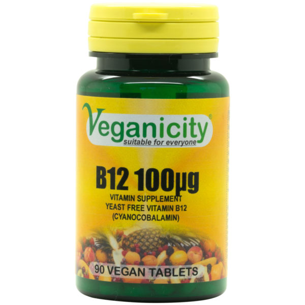 Veganicity Vitamin B12 - 100mcg