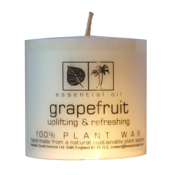 Heaven Scent Essential Oil Candle - Grapefruit