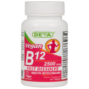 Deva Vegan Vitamin B12 - 2500mcg