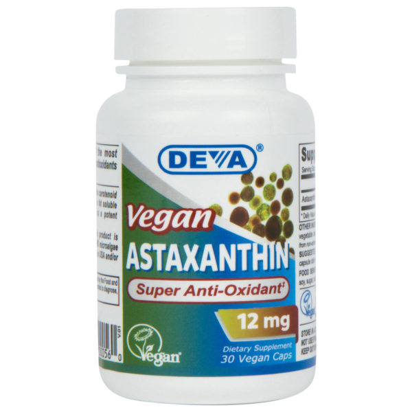 Deva Vegan Astaxanthin - 12mg