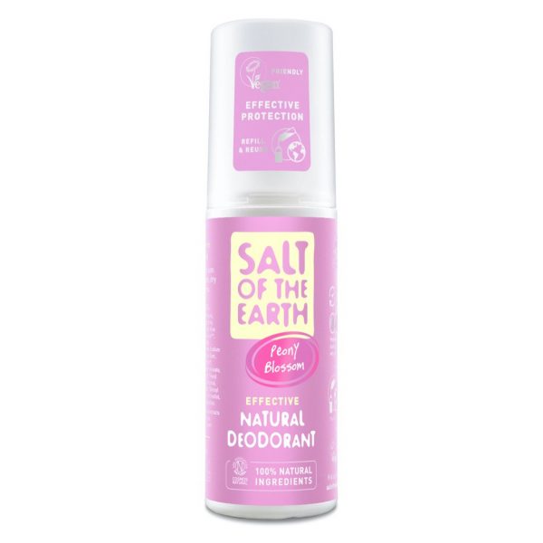 Salt of the Earth Natural Deodorant Spray - Peony Blossom