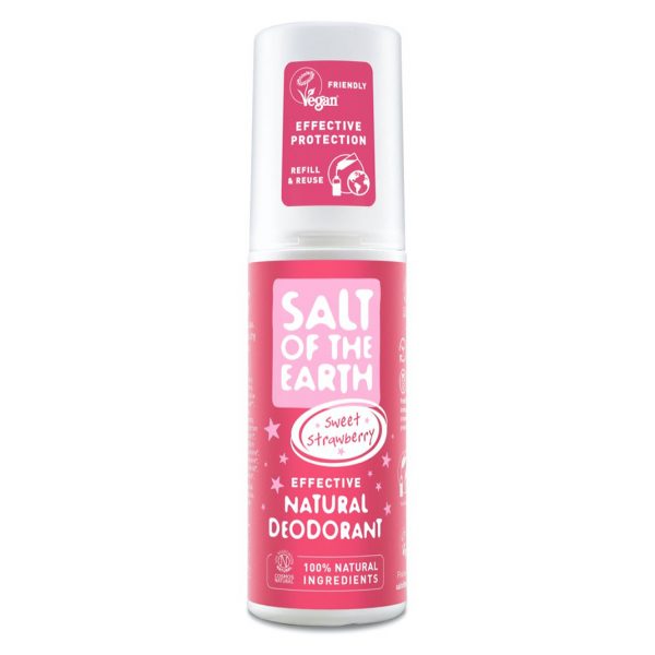 Salt of the Earth Natural Deodorant Spray - Sweet Strawberry