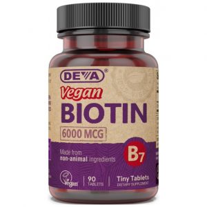 Deva Vegan Biotin - 6000mcg
