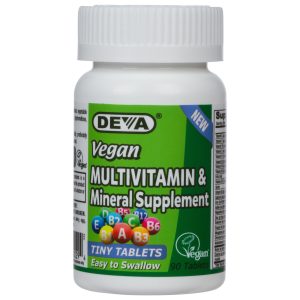 Deva Vegan Tiny Tablets Multivitamin & Mineral