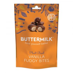 Buttermilk Vanilla Fudgy Bites
