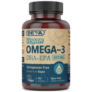 Deva Vegan Omega-3 DHA & EPA - 300mg - Softgels