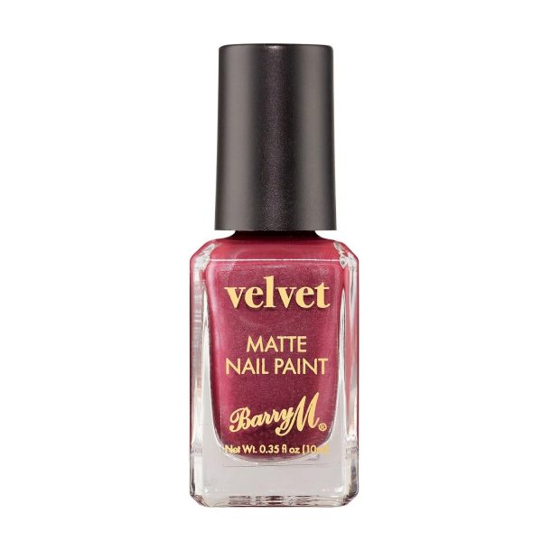 Barry M Cosmetics Velvet Matte Nail Paint - Crimson Couture (no. 6)
