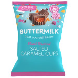 Buttermilk Salted Caramel Cups Buttermilk Salted Caramel Cups