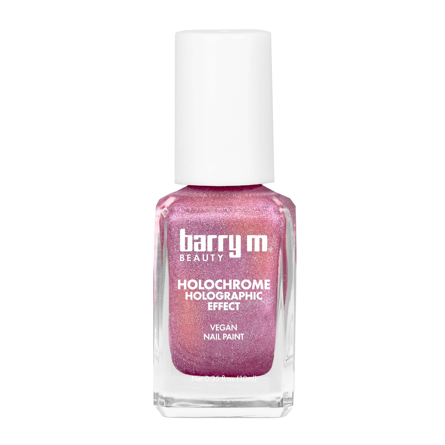 Barry M Cosmetics Holochrome Holographic Effect Nail Paint - Pink Pixie (no. 1) Barry M Cosmetics Holochrome Holographic Effect Nail Paint - Pink Pixie (no. 1)