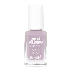 Barry M Cosmetics In A Flash Quick Dry Nail Paint - Lively Lilac (no. 23)