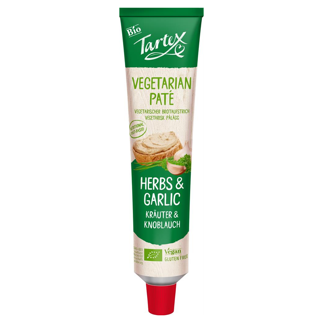 Tartex Yeast Pate with Herbs & Garlic Tartex Yeast Pate with Herbs & Garlic